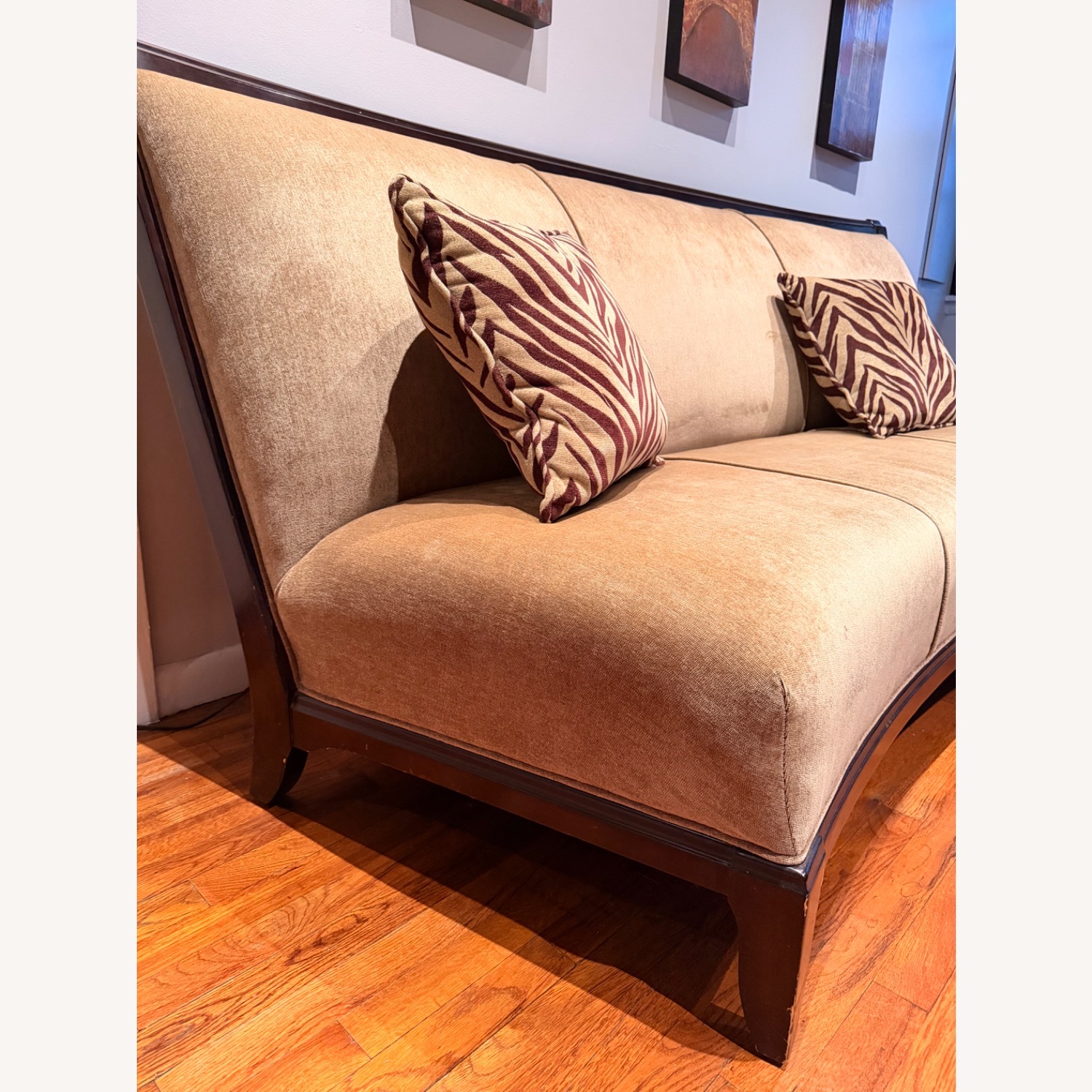 Schnadig Garbo 3 Seat Designer Sofa - image-2