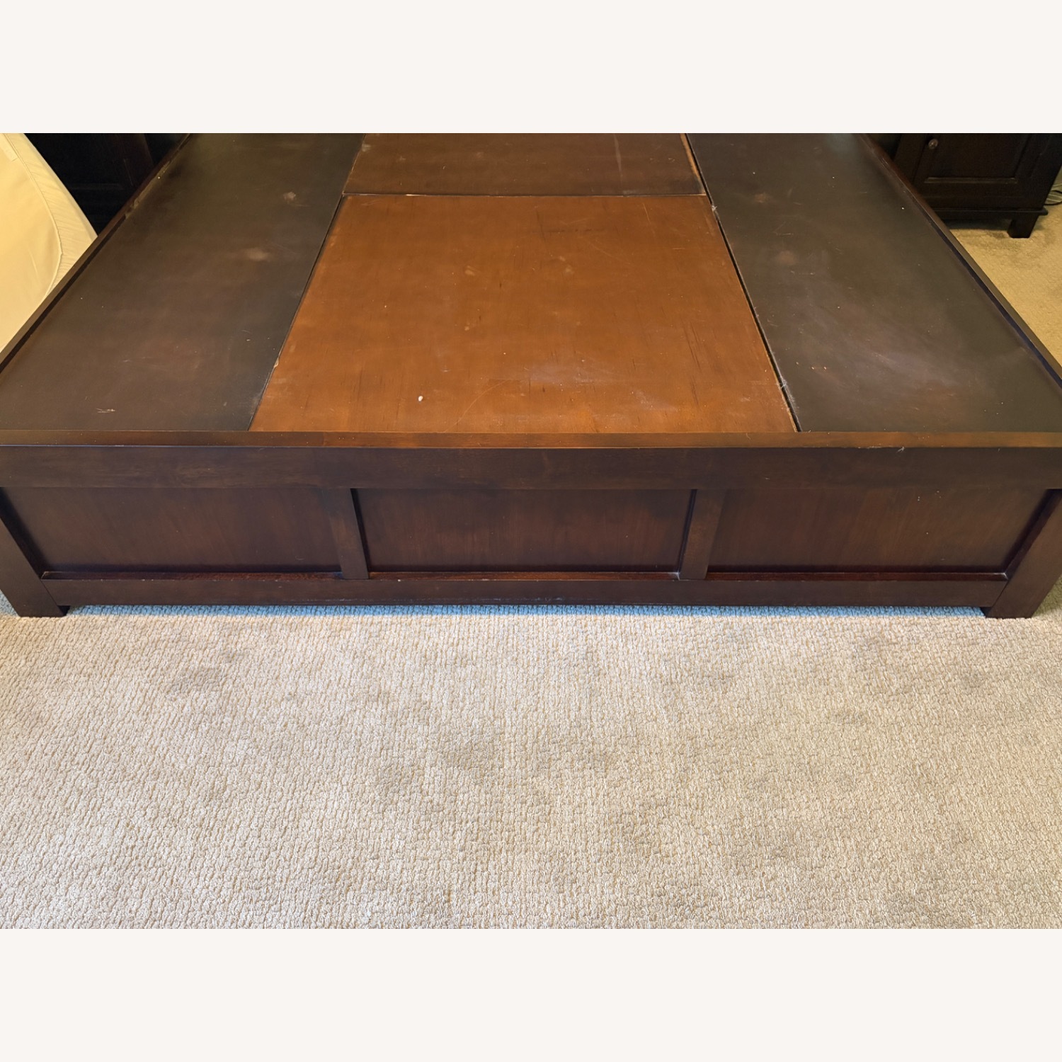 Bassett King Bed w Bottom Storage - image-5