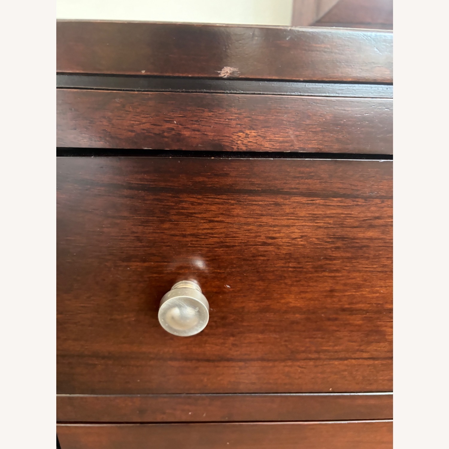 Bassett Dark Brown Wood Dresser - image-5
