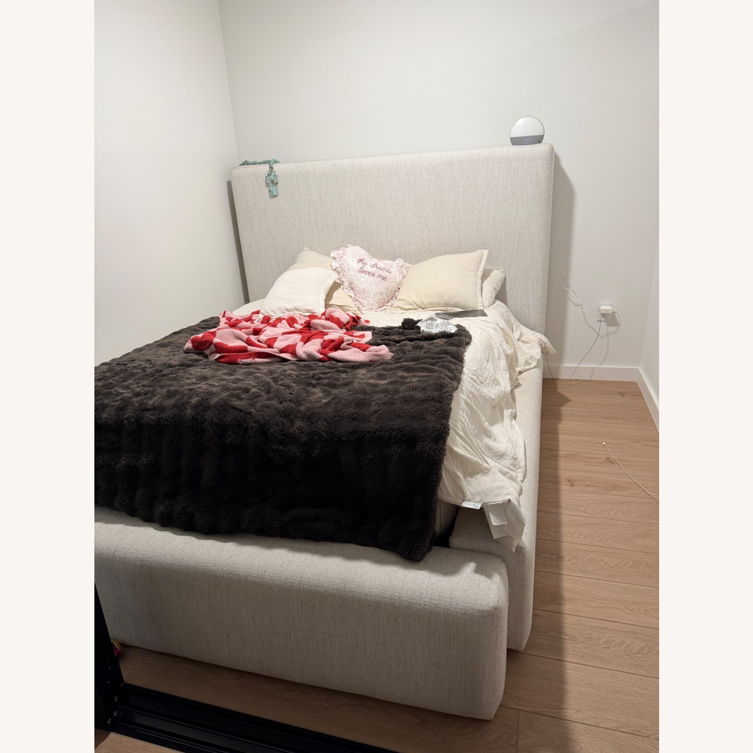 Living Spaces Queen Bed Frame - image-1