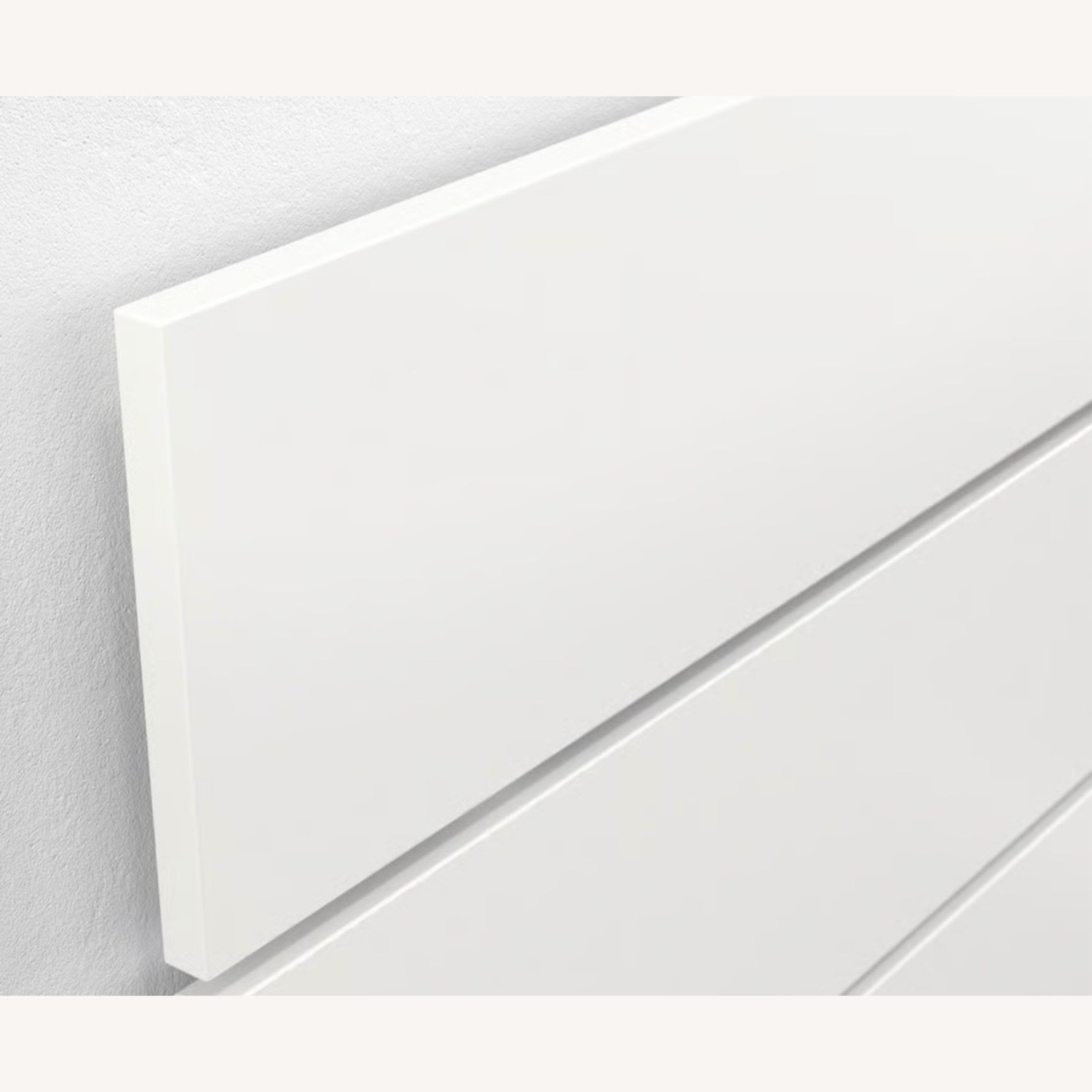 IKEA Nordli White Queen Bedframe w Storage - image-10