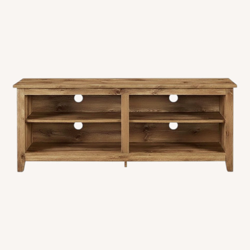 Used Wood Media Console in Dark Walnut for sale on AptDeco