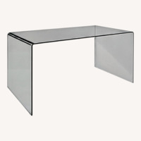 AllModern Natural Glass Desk