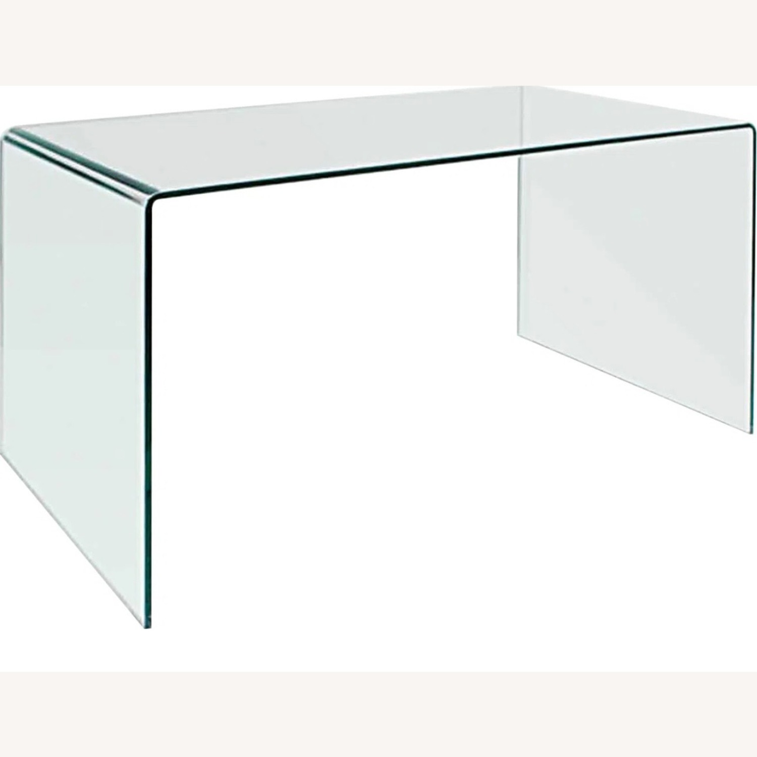 AllModern Natural Glass Desk - image-4