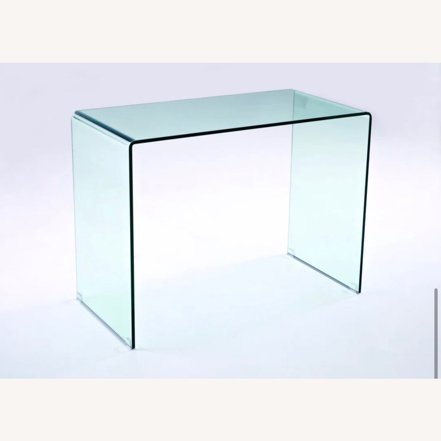 AllModern Natural Glass Desk - image-10