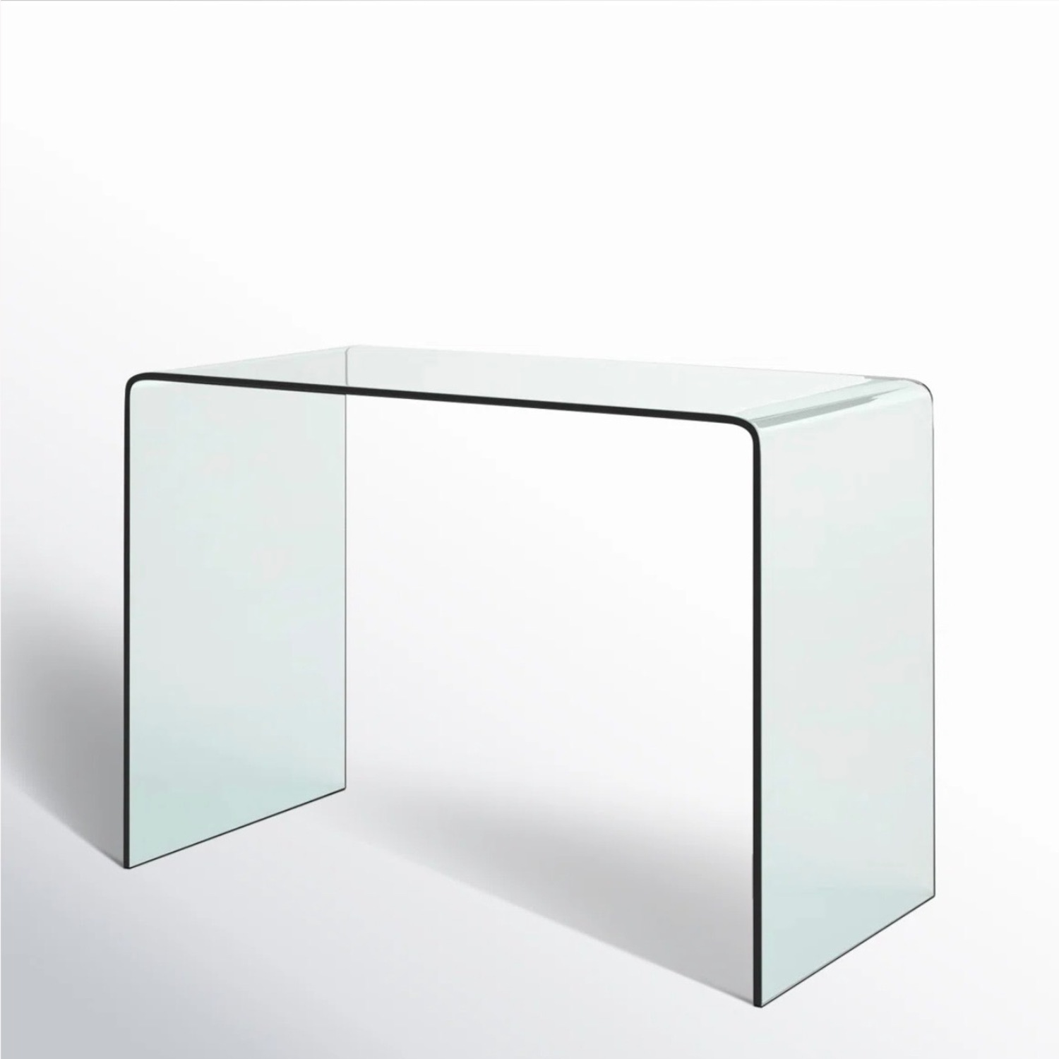 AllModern Natural Glass Desk - image-7