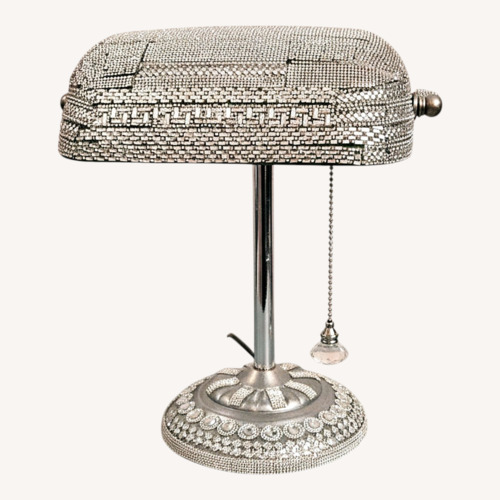 Used Crystal Bankers Desk Lamp for sale on AptDeco
