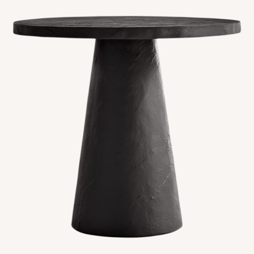 Used Crate & Barrel Leanne Ford “Willy” 32" Pedestal Dining Table for sale on AptDeco