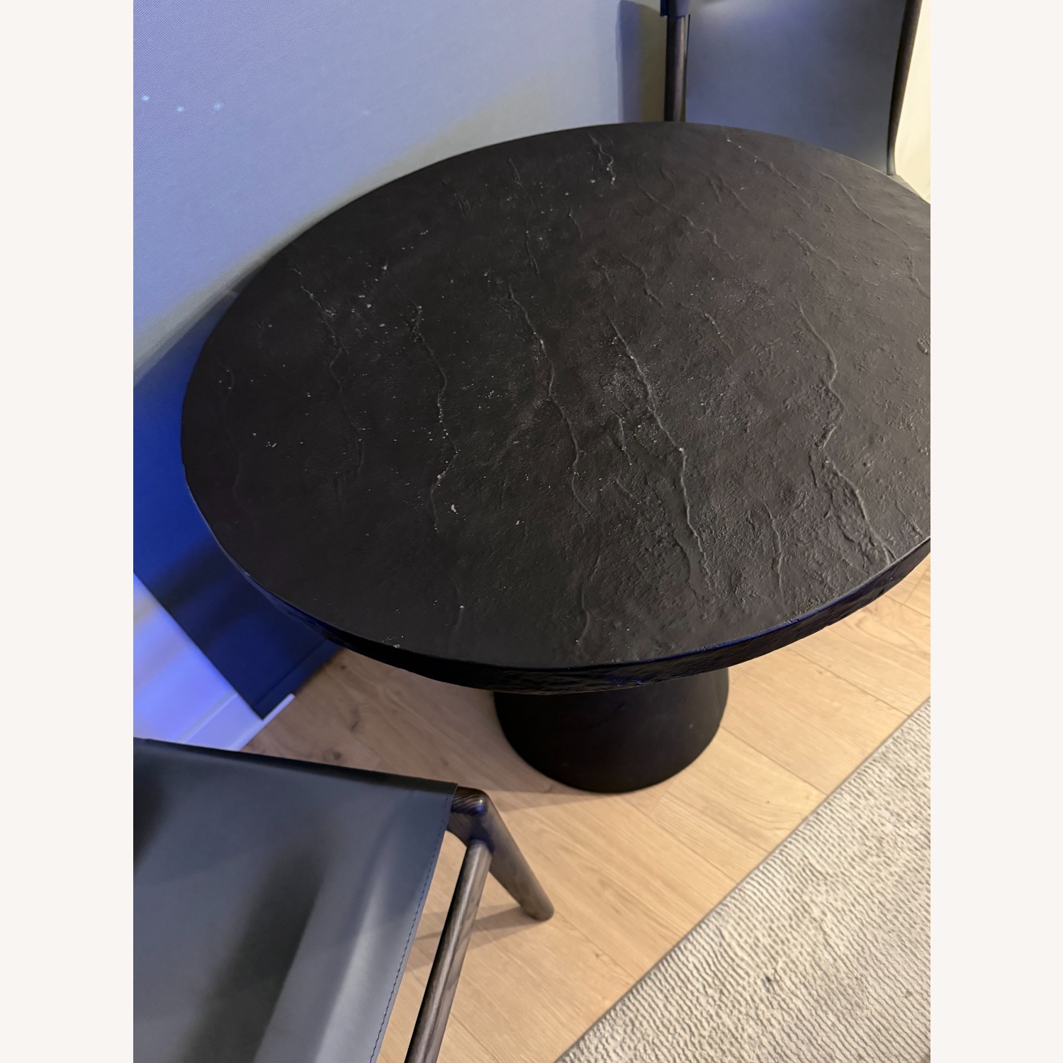 Crate & Barrel Leanne Ford “Willy” 32" Pedestal Dining Table - image-1