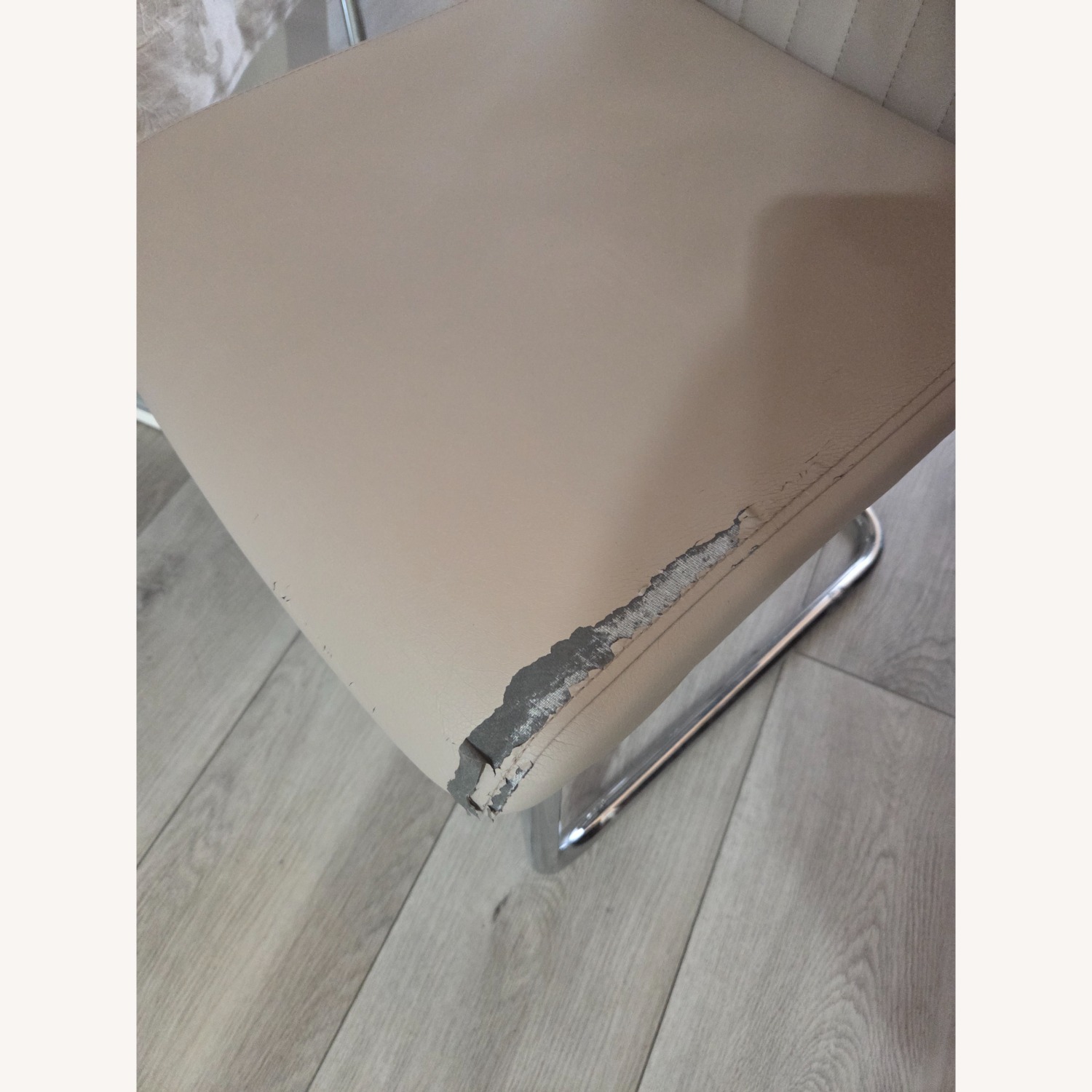 Light Gray Glass Dining Sets - image-10