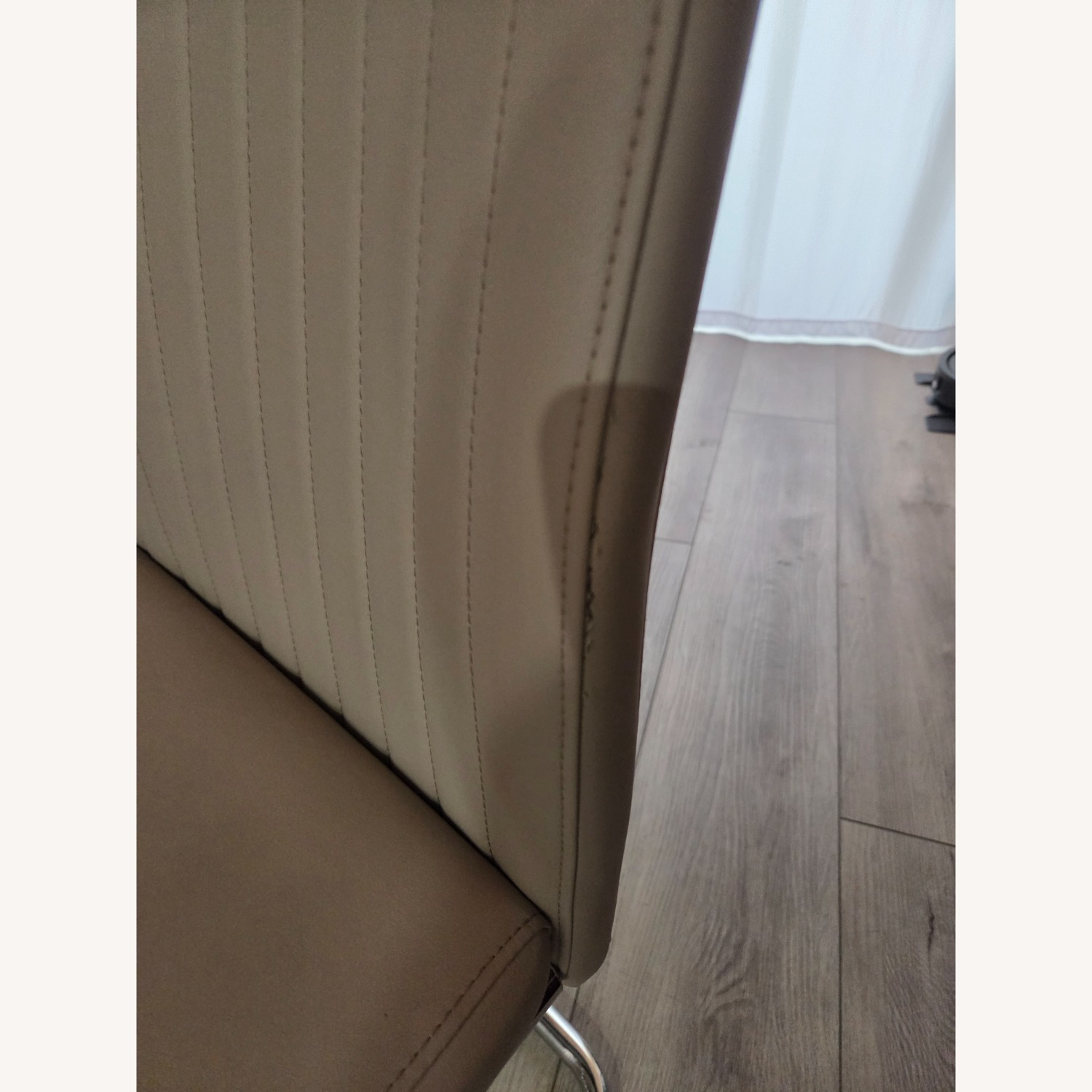 Light Gray Glass Dining Sets - image-9