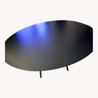 Modern Sculptural Round Coffee Table