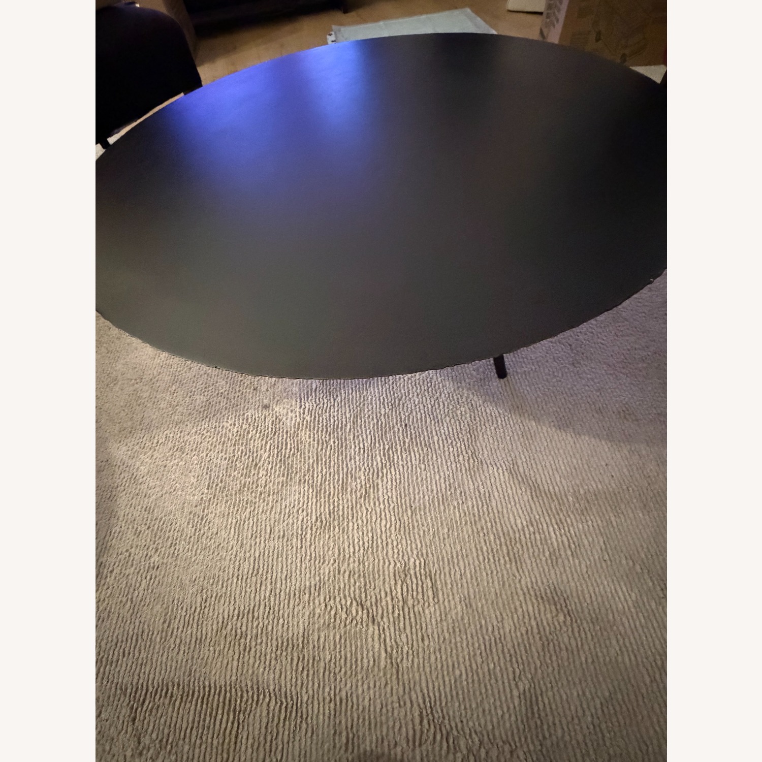 Modern Sculptural Round Coffee Table - image-2