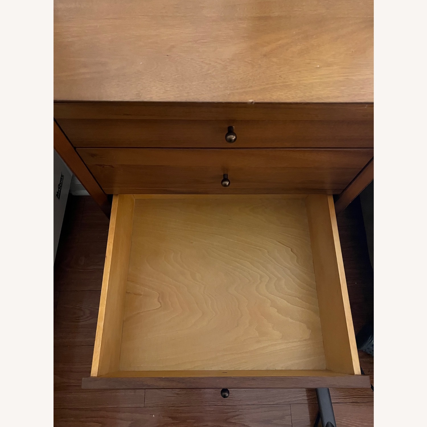 West Elm Wood Nightstand - image-8