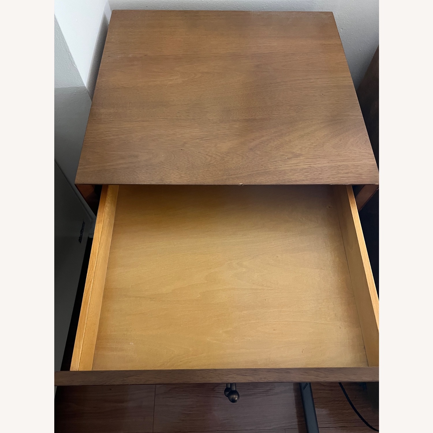 West Elm Wood Nightstand - image-10