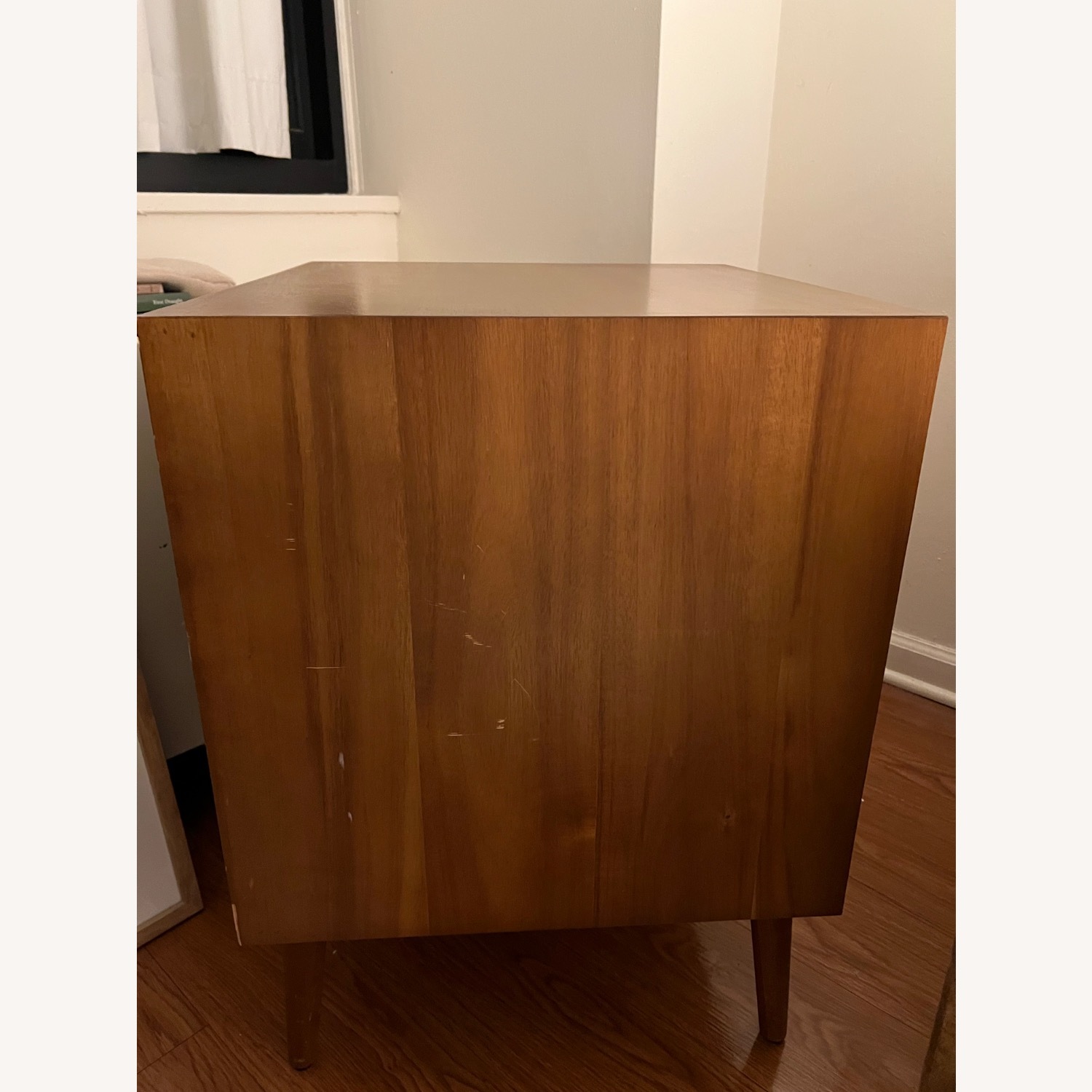 West Elm Wood Nightstand - image-2