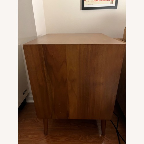 Used West Elm Wood Nightstand for sale on AptDeco