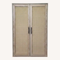Natural Wood Armoire