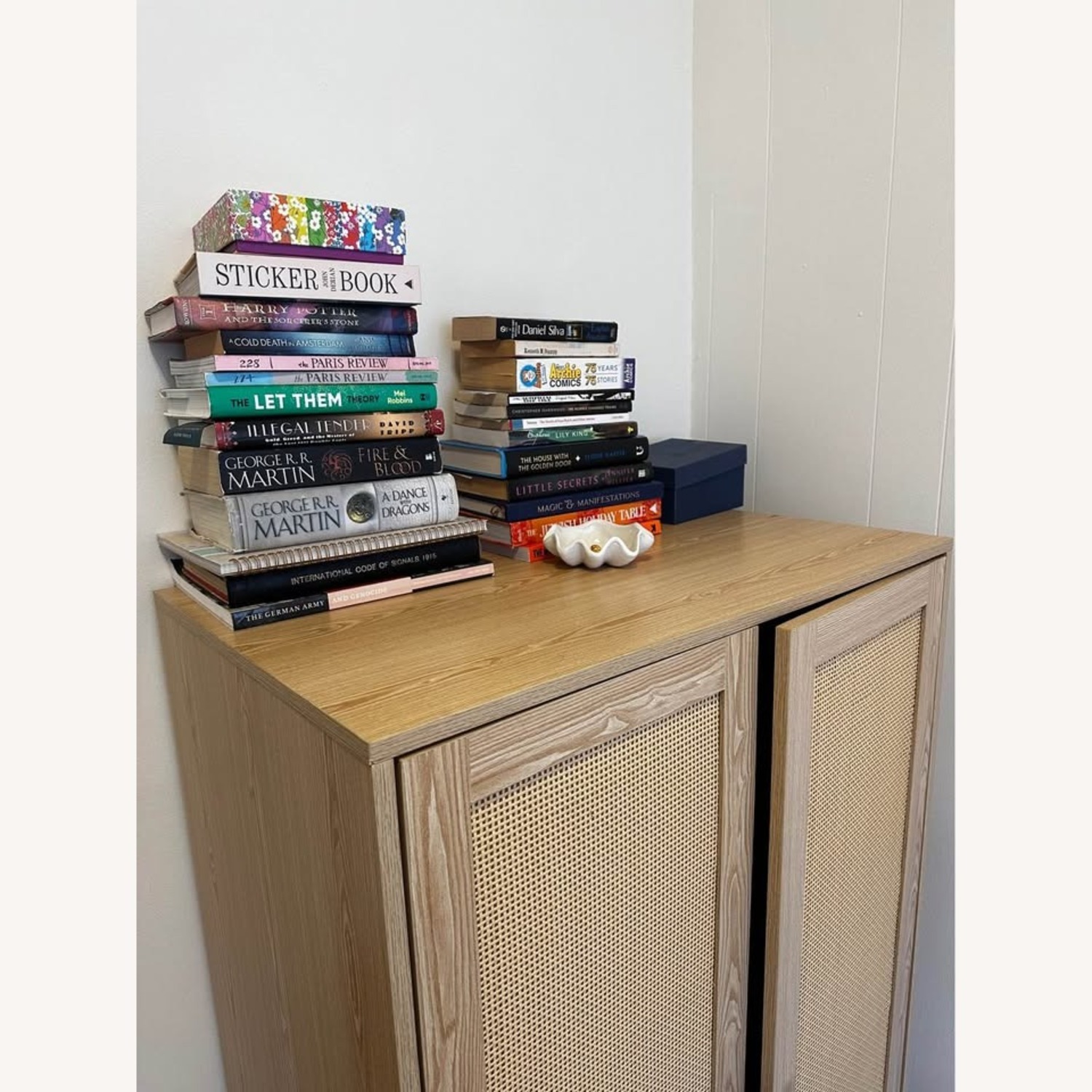 Natural Wood Armoire - image-3