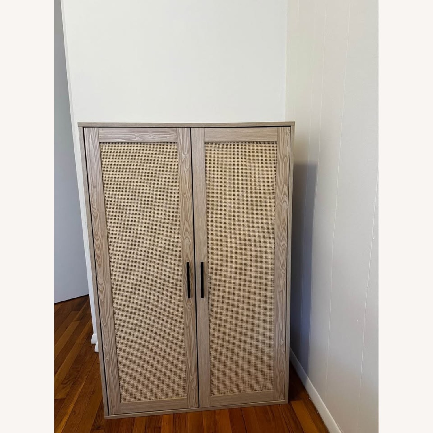 Natural Wood Armoire - image-1