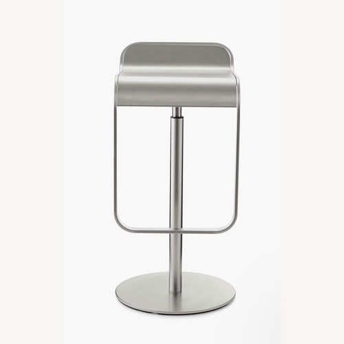 Used Design Within Reach Lem Piston Stainless Steel Counter Stools for sale on AptDeco