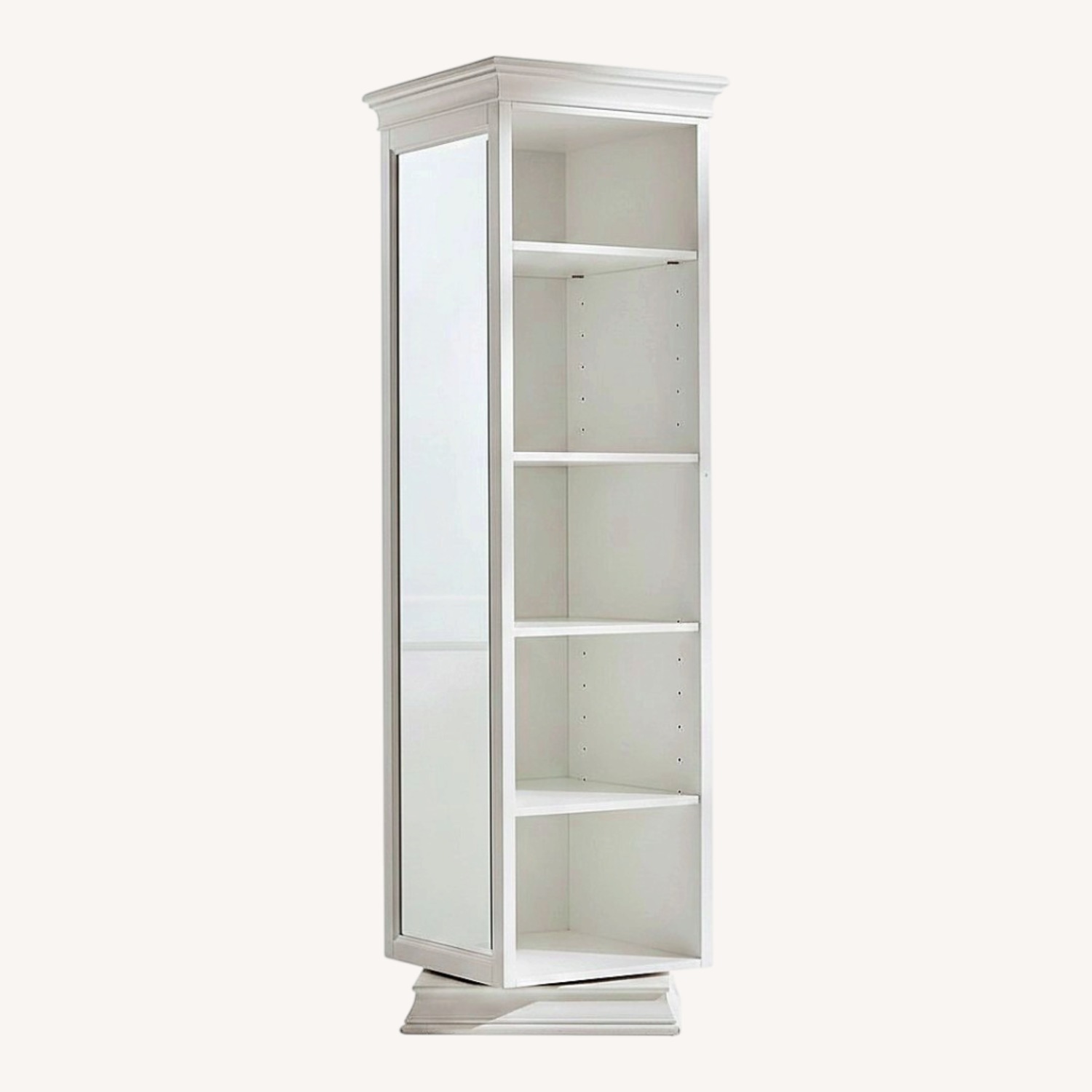 Pottery Barn White Tower Bookcase - image-1