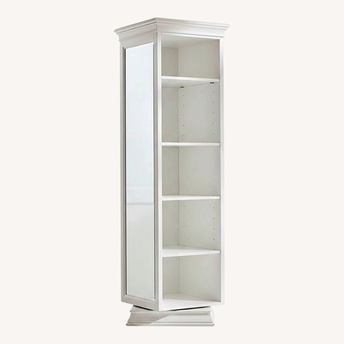 Used Pottery Barn White Tower Bookcase for sale on AptDeco