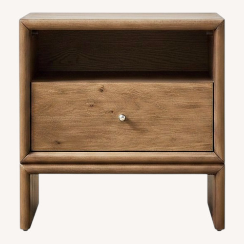 Used West Elm Miles Light Brown Wood Nightstands for sale on AptDeco
