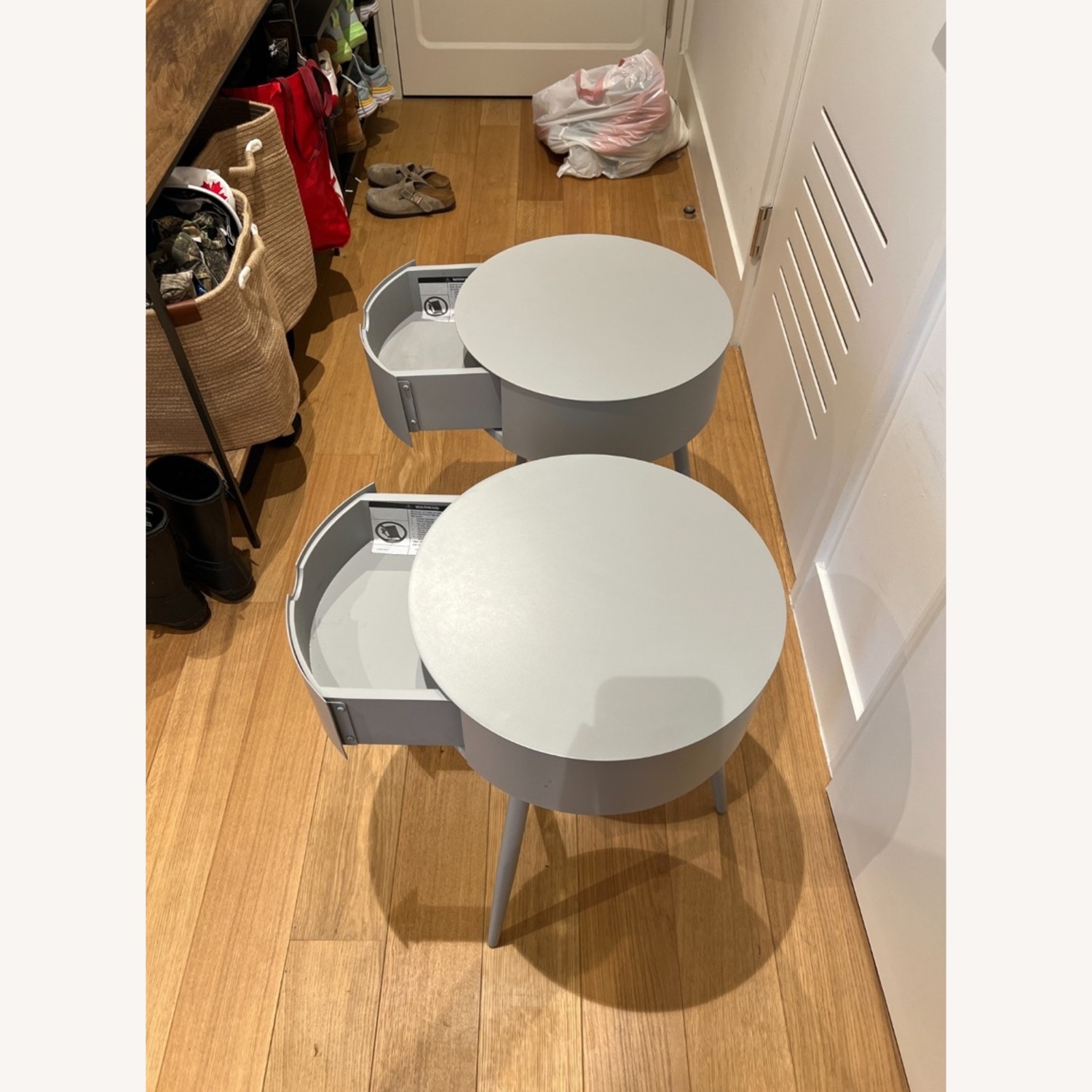 West Elm Mitzi Round End Tables  - image-3