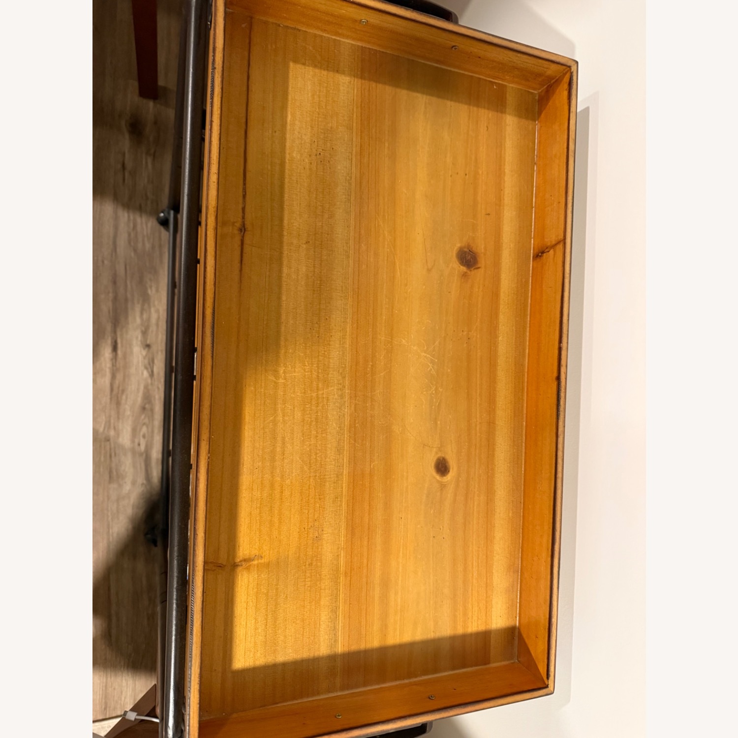 Rolling Bar Cart with Removable Tray - image-4