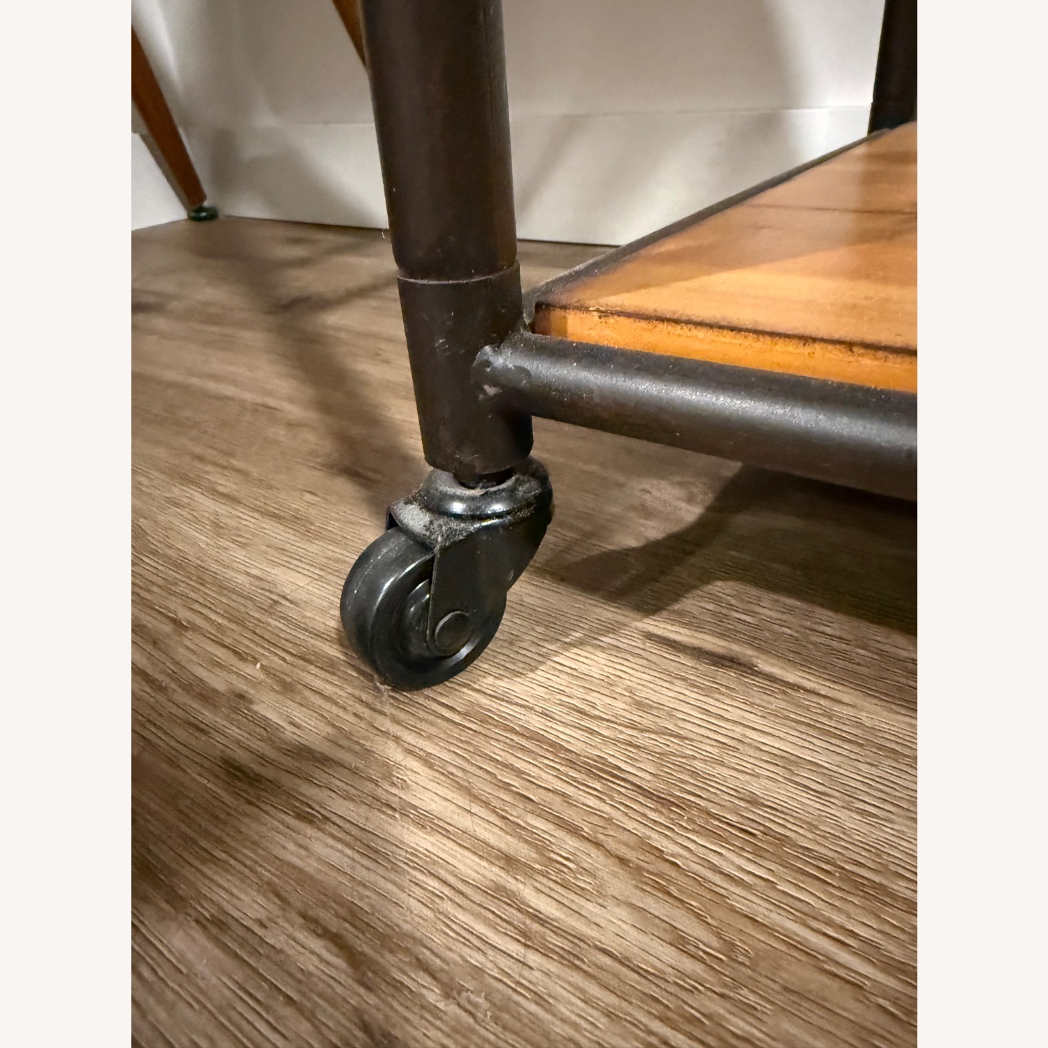 Rolling Bar Cart with Removable Tray - image-6