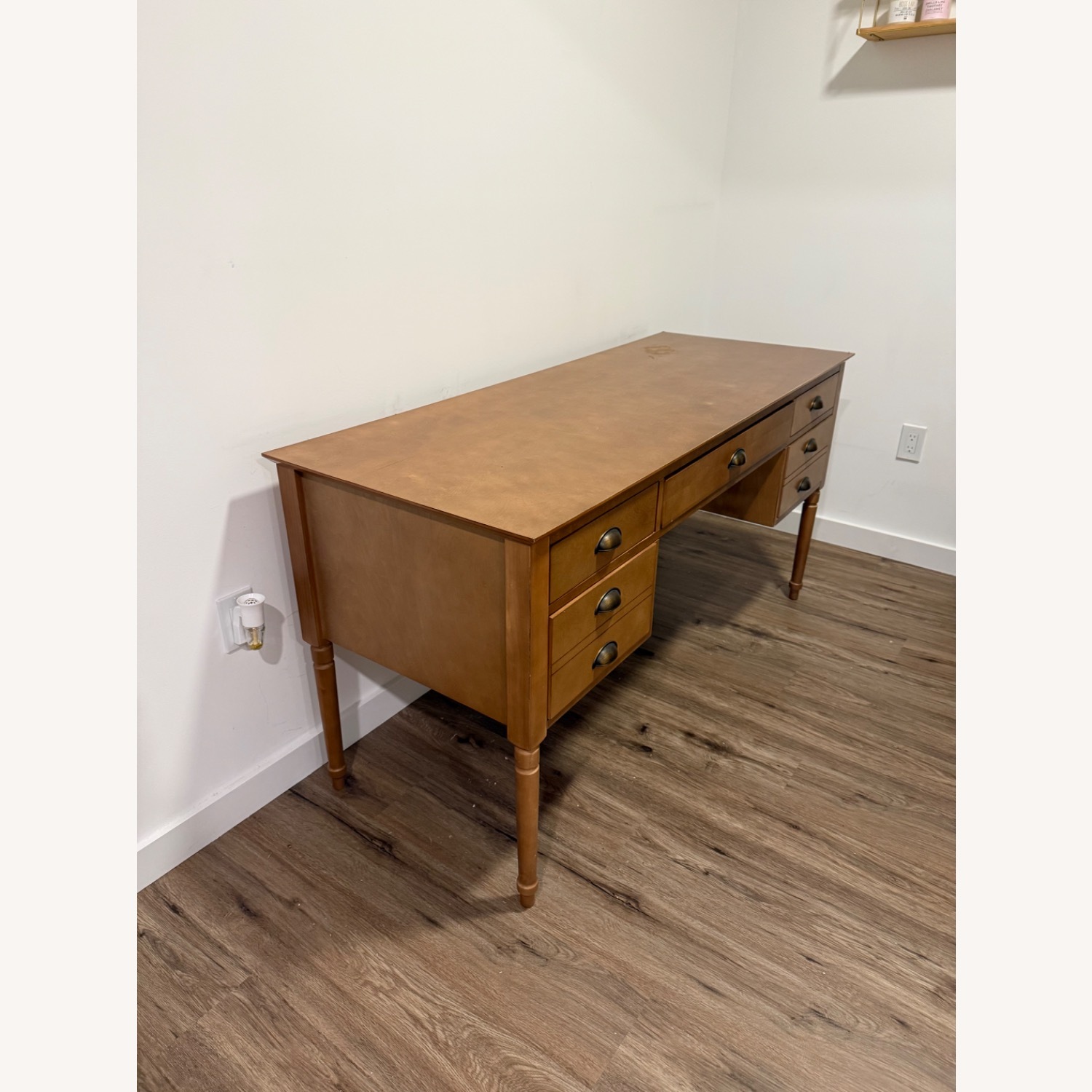 Home Decorator's Collection Natural Wood Desk - image-2