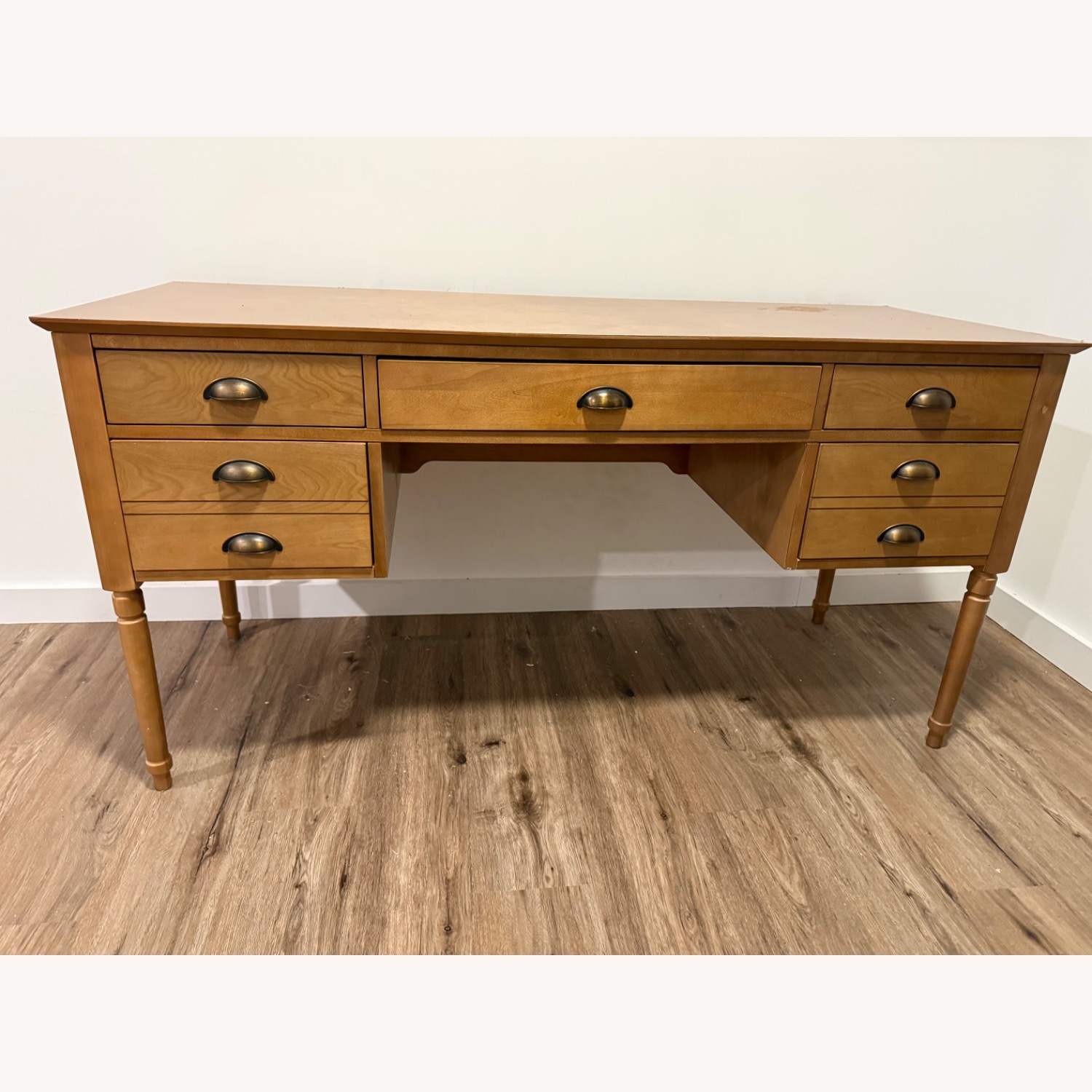 Home Decorator's Collection Natural Wood Desk - image-4