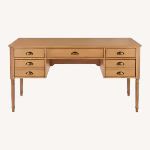 Used Home Decorator's Collection Natural Wood Desk for sale on AptDeco