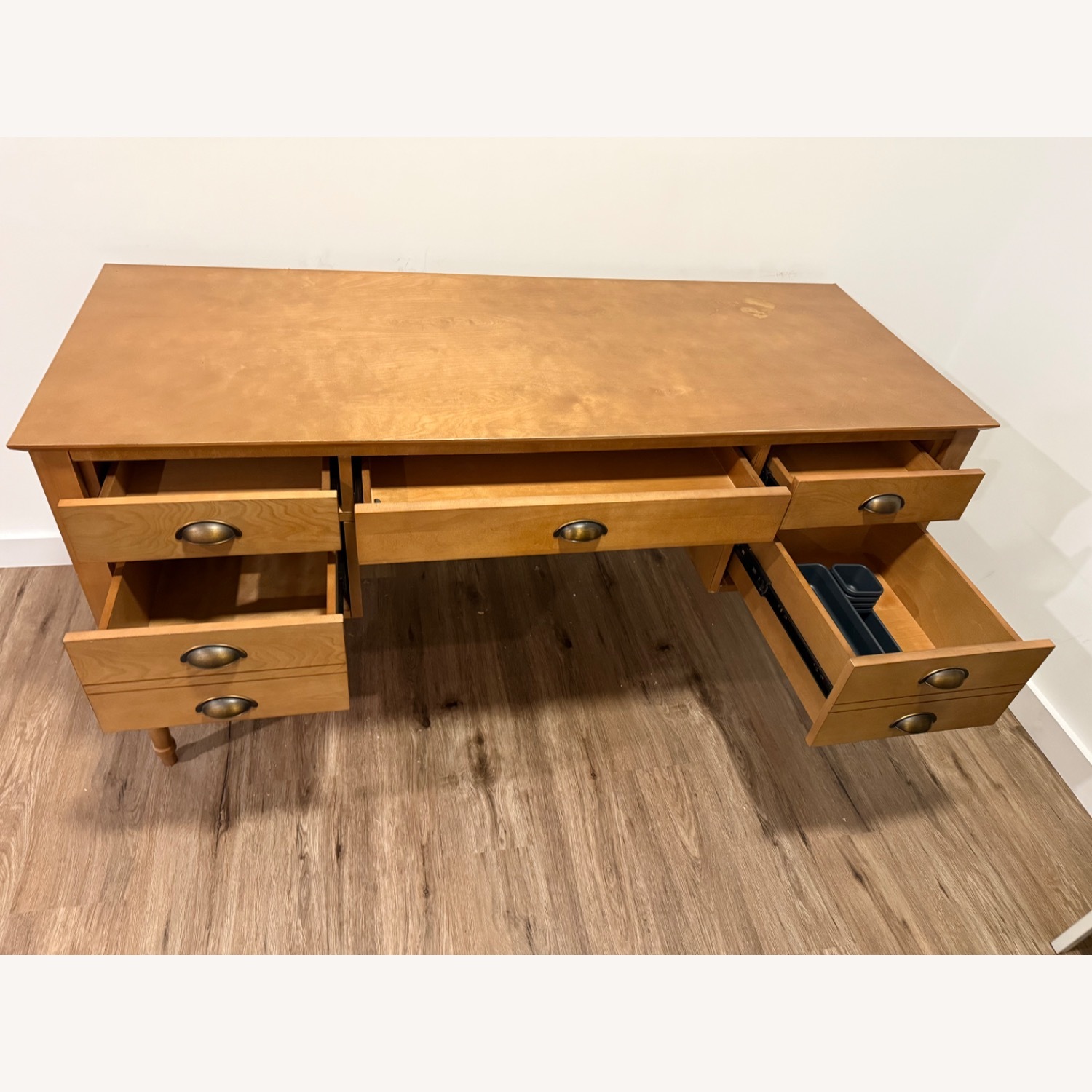 Home Decorator's Collection Natural Wood Desk - image-5