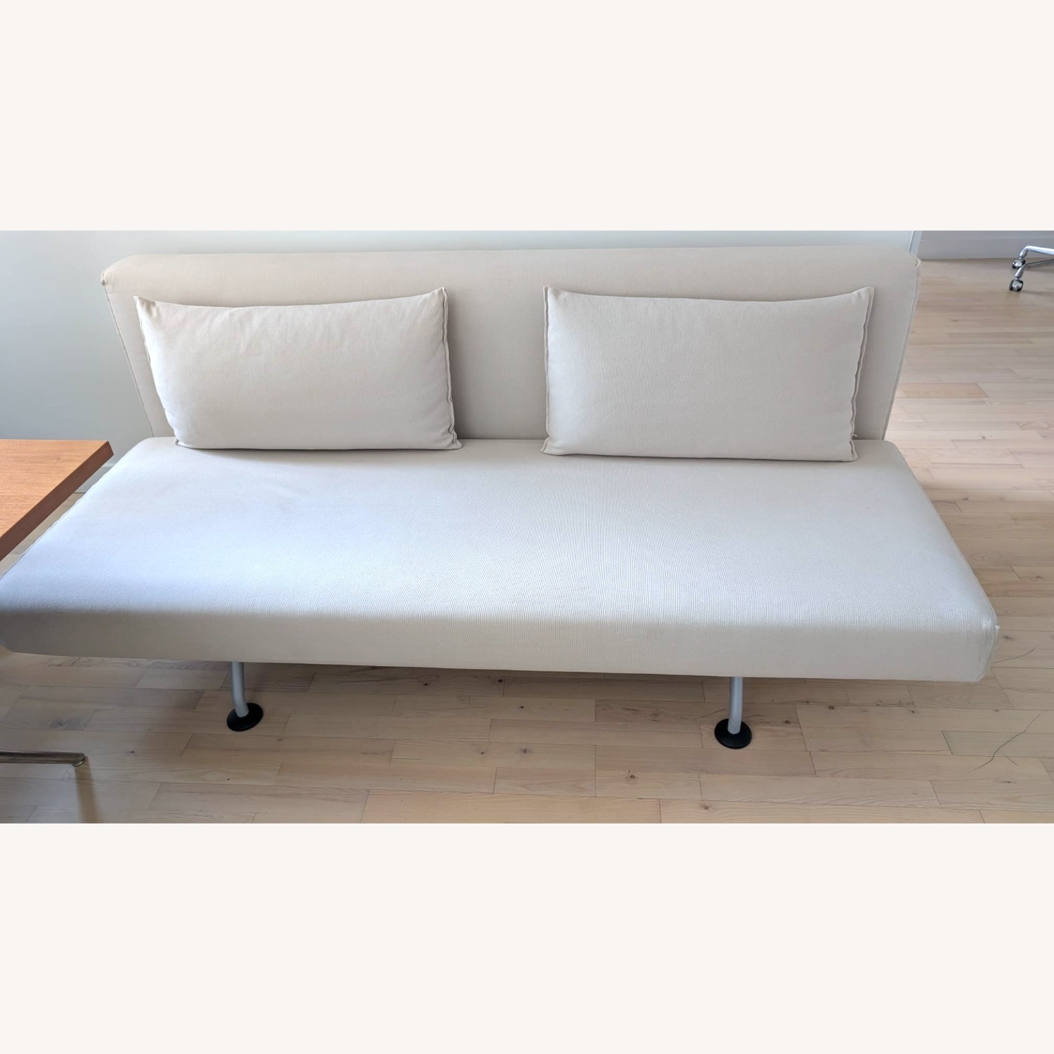 Tacchini Natural Fabric Sleeper Sofa - image-2