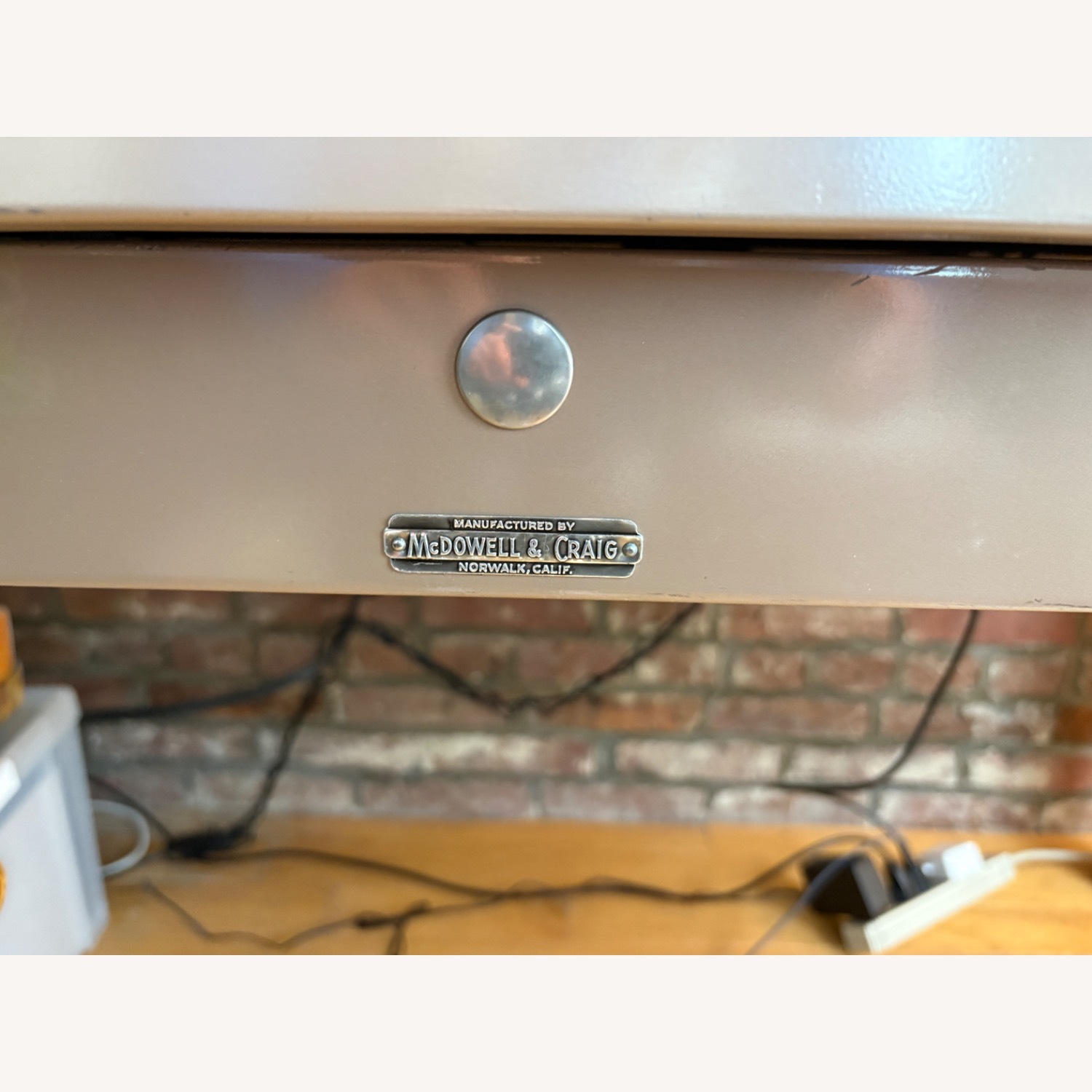 McDowell & Craig Tanker Metal Desk - image-3