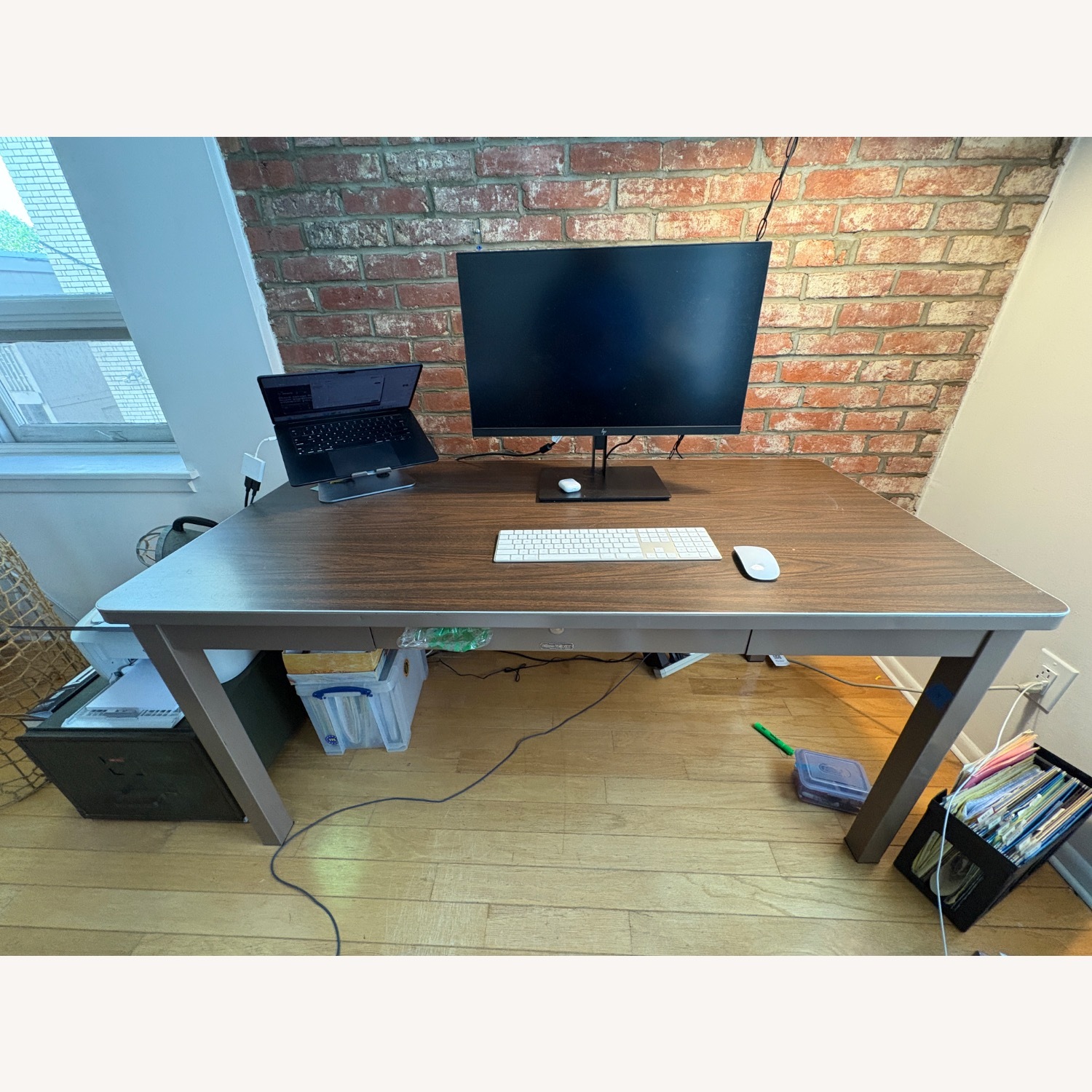 McDowell & Craig Tanker Metal Desk - image-1