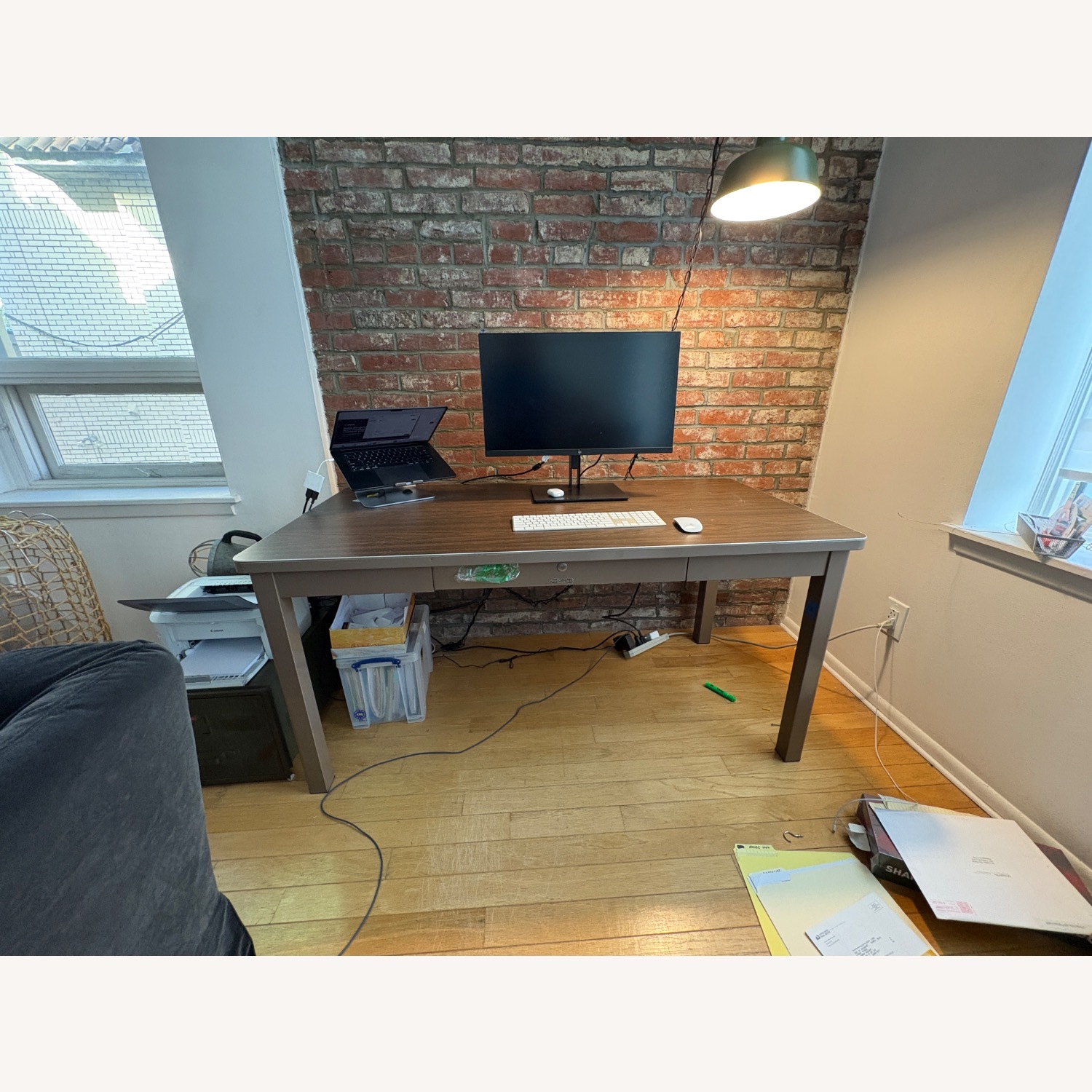 McDowell & Craig Tanker Metal Desk - image-2