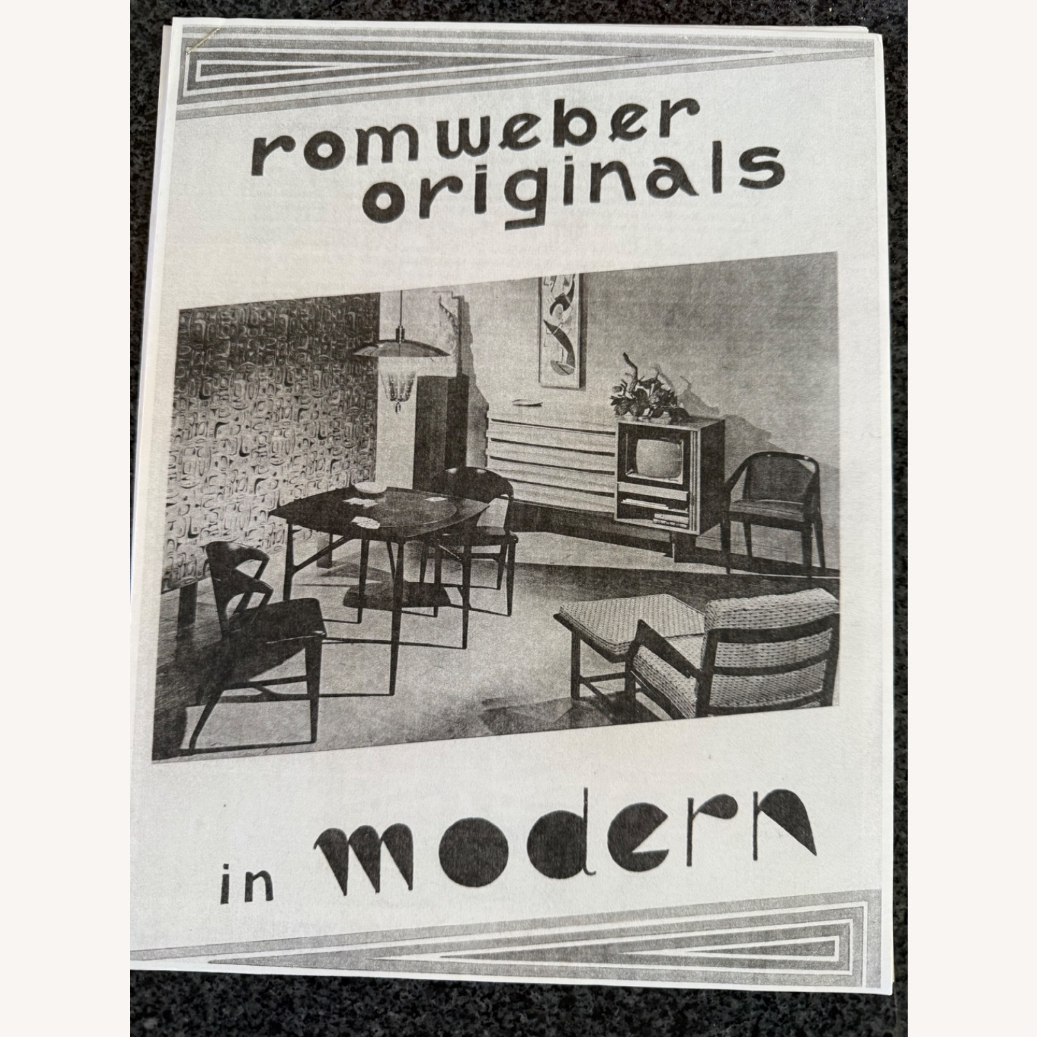 Vintage/Antique Black Leather Dining Chairs - image-9