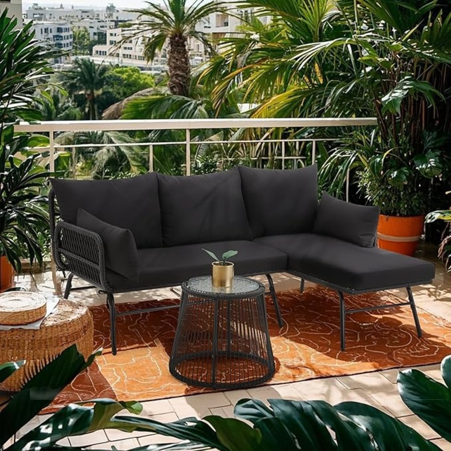 Amazon Black Patio Furniture - image-4