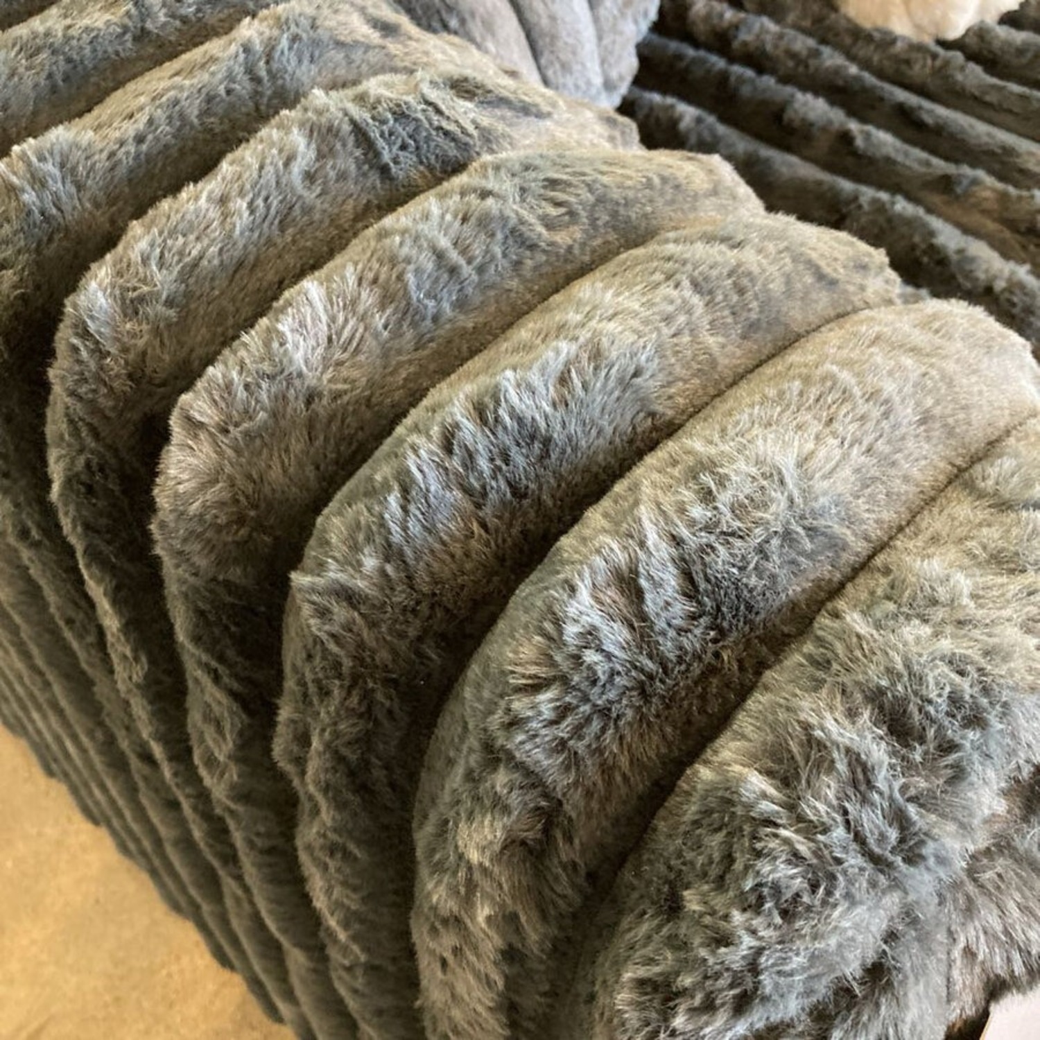 Midnight Madness Corduroy Sectional - image-9