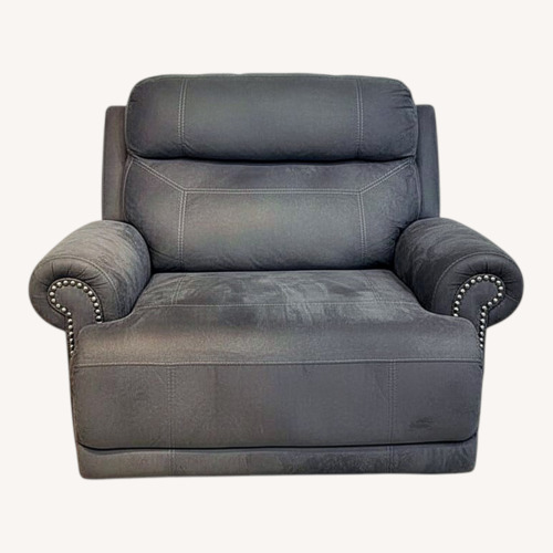 Used Clonmel Microfiber Wide Manual Recliner for sale on AptDeco