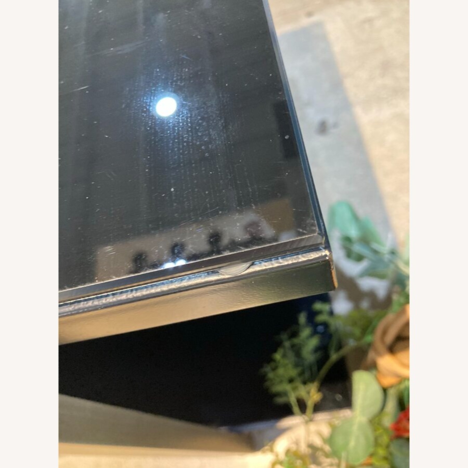 Tiered Metal & Smoked Glass Coffee Table - image-6