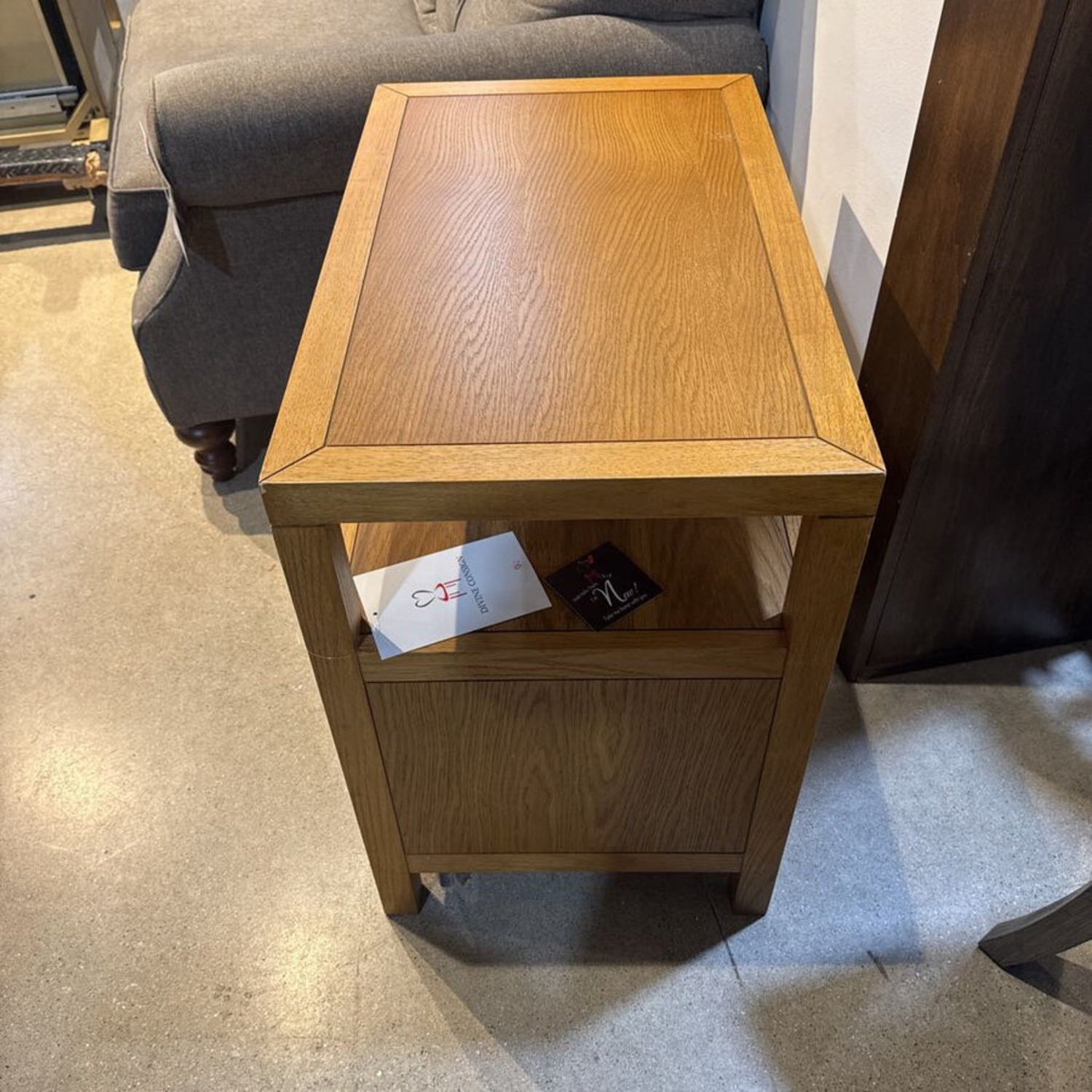 Celine 2-Drawer Nightstand Brown/Gold - image-4