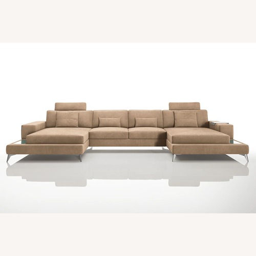 Used New York Fabric Chaise Sectional for sale on AptDeco