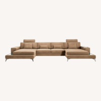 New York Fabric Chaise Sectional