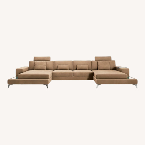 Used New York Fabric Chaise Sectional for sale on AptDeco