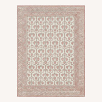 Pottery Barn Blush Braylin Hand-Tufted Wool Rug