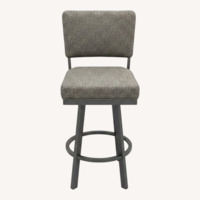 Light Gray Fabric Stools